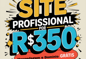Eu vou fazer seu site profissional em 24 horas