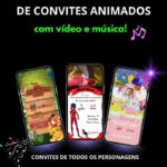 Eu vou fazer o convite o mais lindo que já viu.