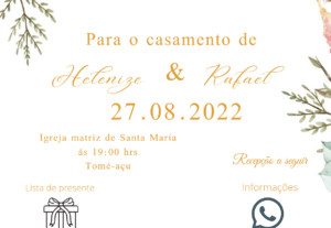 Eu vou  fazer Convites para eventos em geral