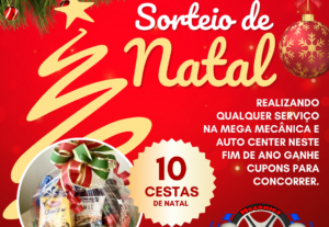 Eu vou fazer para você post para sorteio de natal