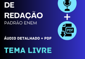Eu vou corrigir a sua redação do Enem