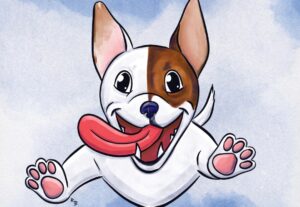 Eu vou Criar uma caricatura do seu pet em alta resolução