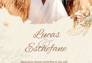 Eu vou fazer seu convite de casamento.