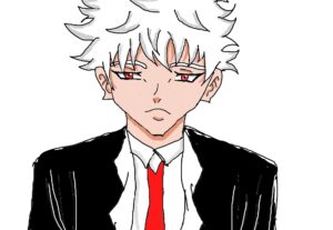 Eu vou fazer arte de um personagem de anime/cartoon