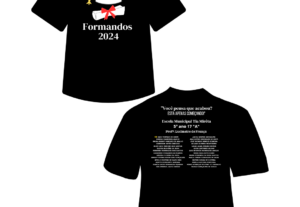 Eu vou fazer a arte para camiseta que você precisar