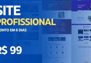 Eu vou criar um site profissional para o seu negócio