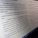 Eu vou fazer a revisão do seu texto.
