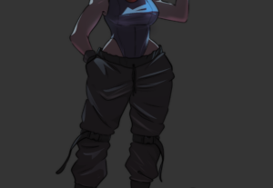 Eu vou fazer uma arte do seu personagem