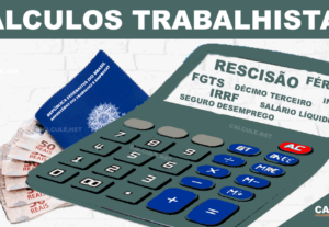 Eu vou fazer seus cálculos trabalhistas com agilidade