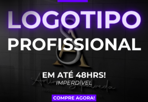 Eu vou criar o seu logotipo profissional em até 1 dia