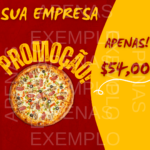 Eu vou criar banners, cardápios e posts para redes sociais