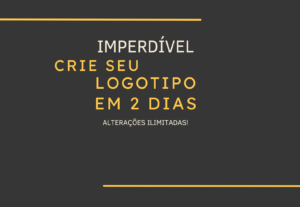 Eu vou criar seu logotipo profissional em dois dias