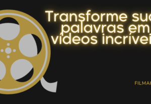 Eu vou criar um vídeo interativo baseado apenas no seu texto