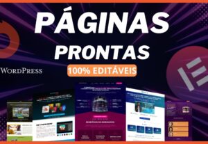 Eu vou fazer sua landingpage/site no WordPress + Elementor