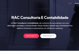 Eu vou criar seu site institucional ou landing page