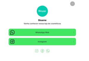 Eu vou fazer um personalizado Linktree para o seu instagram