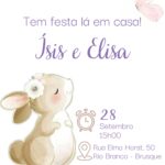 Eu vou fazer Convites, canva, slides e escrita