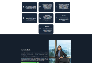 Eu vou criar sua landing page, página web