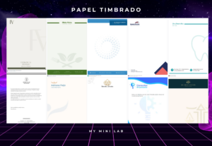 Eu vou criar seu cartão visita, papel timbrado ou panfleto