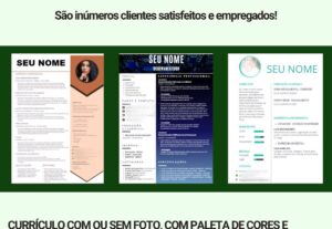 Eu vou criar seu currículo no formato que as empresas querem