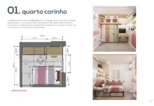 Eu vou fazer o detalhamento do seu projeto de interiores