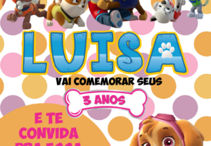 Eu vou criar convites para seus eventos