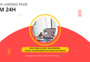 Eu vou programar sua pagina de vendas em 24h