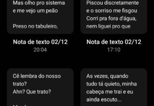 Eu vou compor uma música ou poesia para você