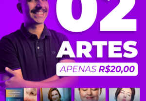 Eu vou fazer artes profissionais para suas redes sociais