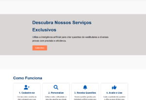 Eu vou desenvolver ladingPages e aplicações Web similares.