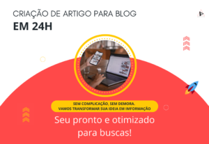 Eu vou criar artigos para o seu blog e otimizar o SEO