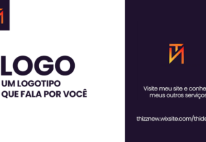 Eu vou criar um logotipo personalizado e profissional