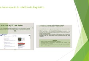 Eu vou elaborar seu diagnóstico em seo.