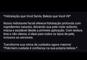 Eu vou criar a melhor descrição para a venda de seu produto