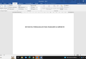 Eu vou revisar seu artigo/ac/texto de acordo com abnt