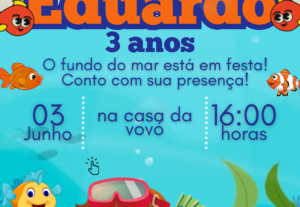 Eu vou Criar convites digitais interativos e animados