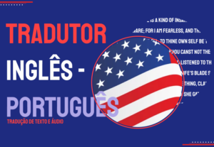 Eu vou traduzir textos do inglês para o português