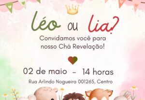Eu vou fazer seu convite perfeito