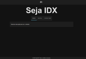 Eu vou criar um site profissional e moderno pra você