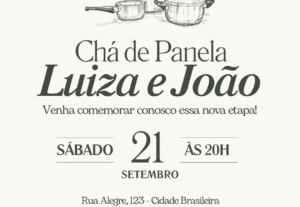 Eu vou fazer seu convite digital