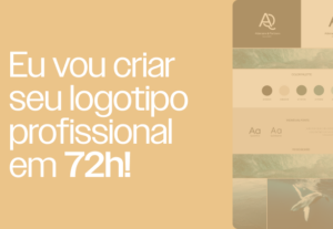 Eu vou criar seu logotipo profissional em dois dias