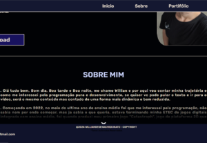 Eu vou fazer um site do seu jeitinho.
