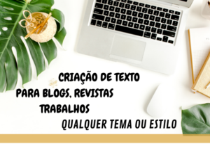 Eu vou escrever textos para você.