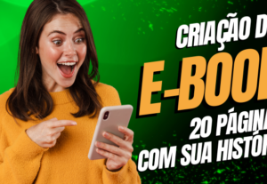 Eu vou criar uma história para e-book