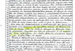 Eu vou fazer uma redação para seja lá o que você precisar