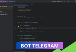 Eu vou fazer um bot do Telegram