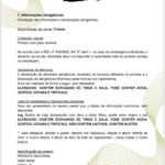 Eu vou fazer rotulagem nutricional para o seu produto.