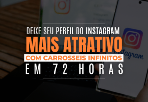 Eu vou criar seu carrossel infinito para Insta em 72 horas