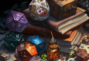 Eu vou escrever uma história de rpg para você