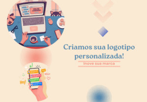 Eu vou criar um logotipo personalizado para sua marca